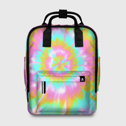 Женский рюкзак 3D Tie-Dye кислотный в стиле барби