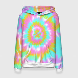 Женская толстовка 3D Tie-Dye кислотный в стиле барби