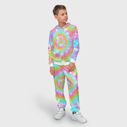 Детский костюм 3D Tie-Dye кислотный в стиле барби - фото 2