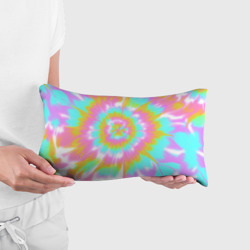 Подушка 3D антистресс Tie-Dye кислотный в стиле барби - фото 2