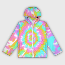 Женская ветровка 3D Tie-Dye кислотный в стиле барби