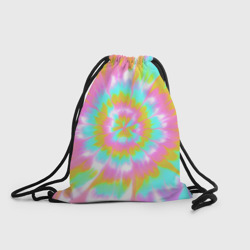 Рюкзак-мешок 3D Tie-Dye кислотный в стиле барби