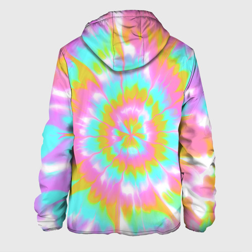 Мужская куртка 3D Tie-Dye кислотный в стиле барби, цвет 3D печать - фото 2