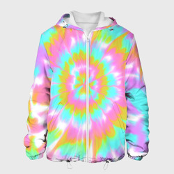 Мужская куртка 3D Tie-Dye кислотный в стиле барби