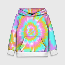 Детская толстовка 3D Tie-Dye кислотный в стиле барби