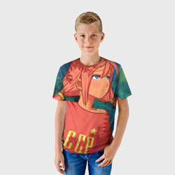 Детская футболка 3D Бесконечное лето Ульяна - фото 2
