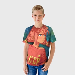 Детская футболка 3D Бесконечное лето Ульяна - фото 2