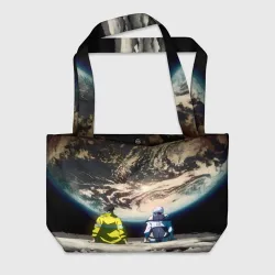 Пляжная сумка 3D Cyberpunk Edgerunners Дэвид Люси