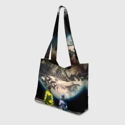 Пляжная сумка 3D Cyberpunk Edgerunners Дэвид Люси - фото 2