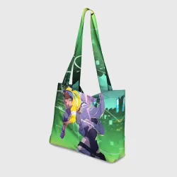 Пляжная сумка 3D Cyberpunk Edgerunners Дэвид Люсина - фото 2