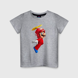 Детская футболка хлопок Марио со шлемом-вертолётом