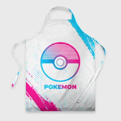 Фартук 3D Pokemon neon gradient style