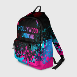 Рюкзак 3D Hollywood Undead - neon gradient: символ сверху