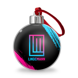 Ёлочный шар Lindemann - neon gradient