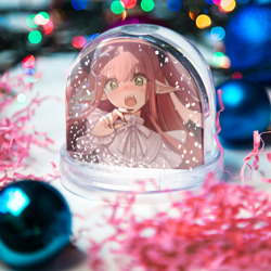 Игрушка Снежный шар Эта фарфоровая кукла влюбилась Марин Китагава  - фото 2