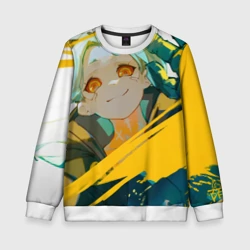 Детский свитшот 3D Cyberpunk Edgerunners Ребекка