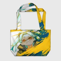 Пляжная сумка 3D Cyberpunk Edgerunners Ребекка