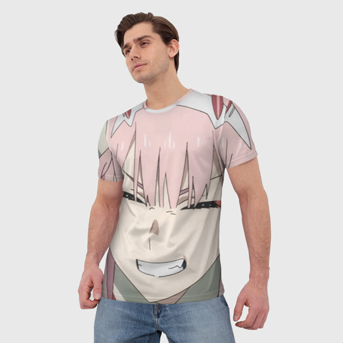 Мужская футболка 3D Милый во Франксе Зеро Ту, цвет 3D печать - фото 3