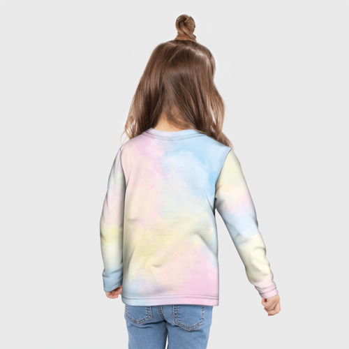 Детский лонгслив 3D Tie dye из сериала убийства в одном здании, цвет 3D печать - фото 6