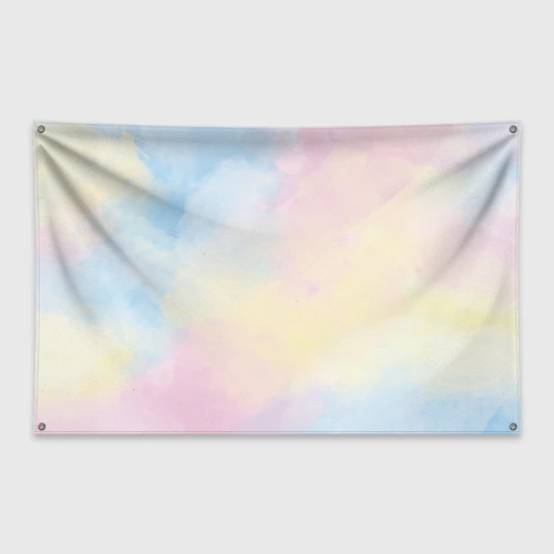 Флаг-баннер Tie dye из сериала убийства в одном здании