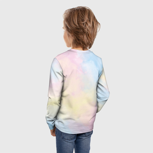 Детский лонгслив 3D Tie dye из сериала убийства в одном здании, цвет 3D печать - фото 4