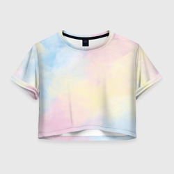 Женская футболка Crop-top 3D Tie dye из сериала убийства в одном здании