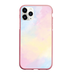 Чехол для iPhone 11 Pro Max матовый Tie dye из сериала убийства в одном здании