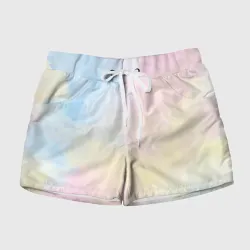Женские шорты 3D Tie dye из сериала убийства в одном здании