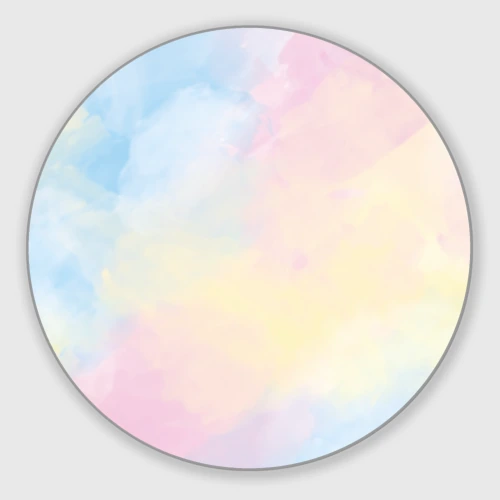 Круглый коврик для мышки Tie dye из сериала убийства в одном здании