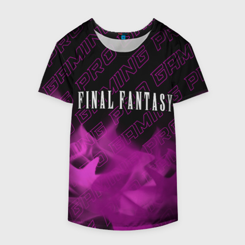 Накидка на куртку 3D Final Fantasy pro gaming: символ сверху, цвет 3D печать - фото 4