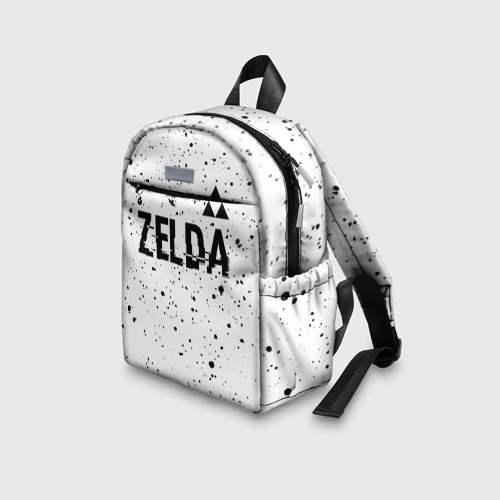 Детский рюкзак 3D Zelda glitch на светлом фоне: символ сверху - фото 5