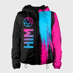 Женская куртка 3D HIM - neon gradient: по-вертикали
