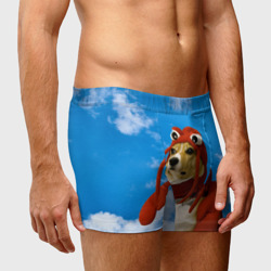 Мужские трусы 3D Забавная собака лобстер мем - фото 2
