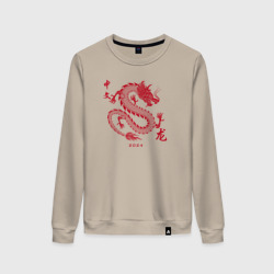 Женский свитшот хлопок Chinese symbol of the year dragon