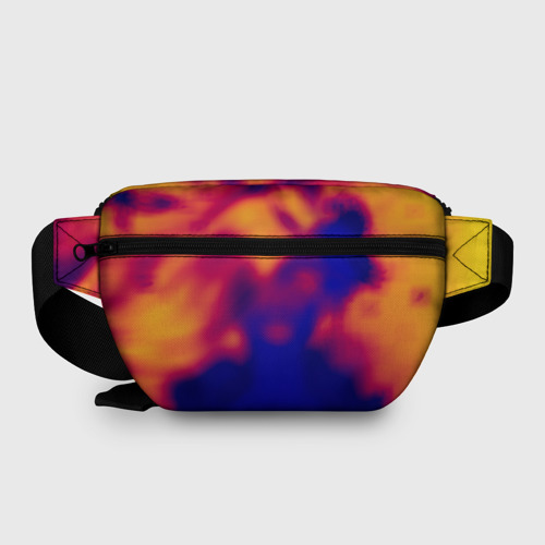Поясная сумка 3D с принтом Россия глазами нейросети, вид сзади #1