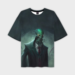 Деловой Ктулху  – Мужская футболка oversize 3D с принтом купить со скидкой в -50%