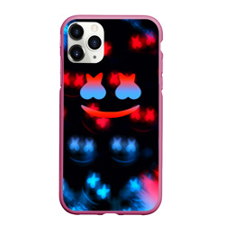 Чехол для iPhone 11 Pro Max матовый Marshmello skibidi dob dob