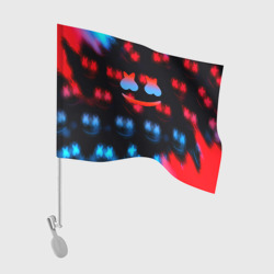 Флаг для автомобиля Marshmello skibidi dob dob