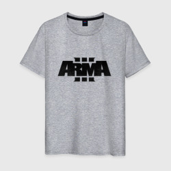Мужская футболка хлопок Арма 3 лого