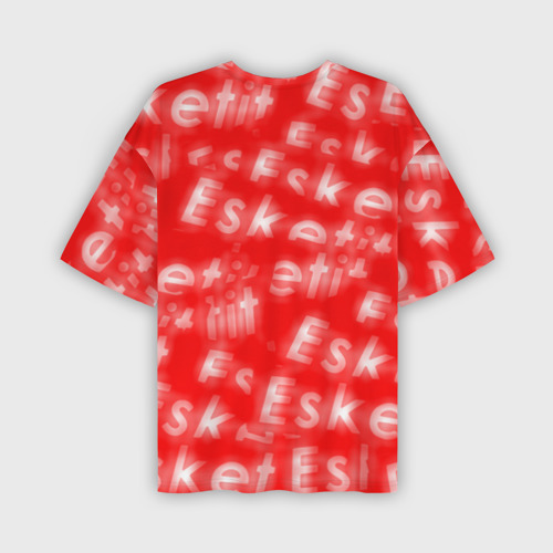 Мужская футболка oversize 3D Esskeetit Lil Pump, цвет 3D печать - фото 2