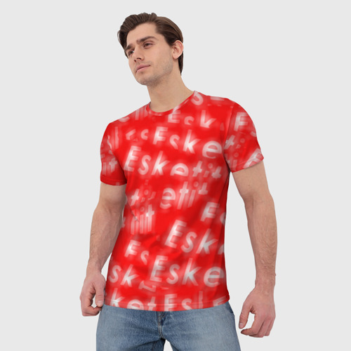 Мужская футболка 3D Esskeetit Lil Pump, цвет 3D печать - фото 3