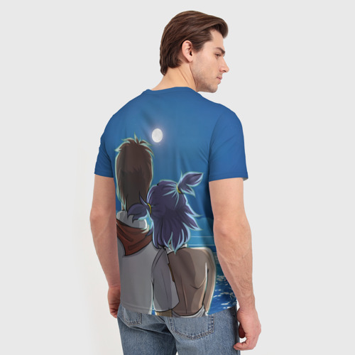 Мужская футболка 3D Бесконечное лето Лена Семён, цвет 3D печать - фото 4
