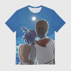 Мужская футболка 3D Бесконечное лето Лена Семён