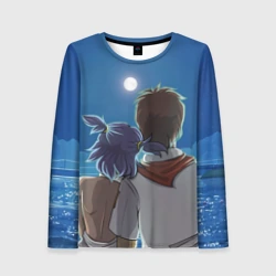 Женский лонгслив 3D Бесконечное лето Лена Семён