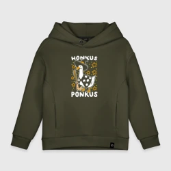 Детское худи Oversize хлопок Honkus ponkus - Untitled Goose Game