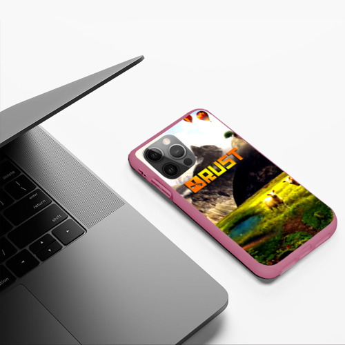 Чехол для iPhone 12 Pro Max с принтом Rust poster game, фото #5