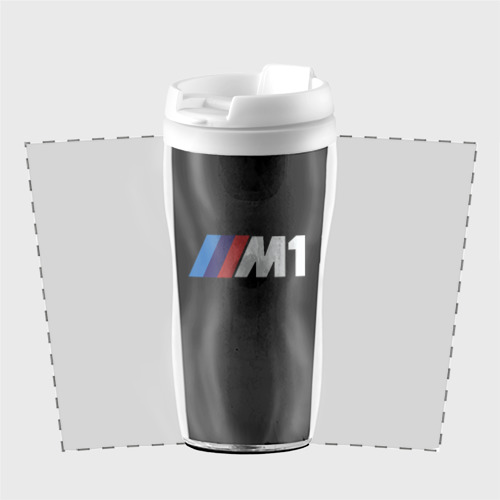 Термокружка-непроливайка Bmw sport formula 1, цвет белый - фото 2