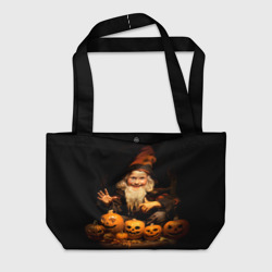 Пляжная сумка 3D Гном колдун на Хеллоуин