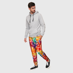 Мужские брюки 3D Цветные карандаши  - фото 2