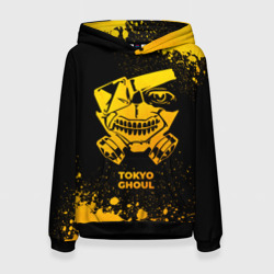 Женская толстовка 3D Tokyo Ghoul - gold gradient